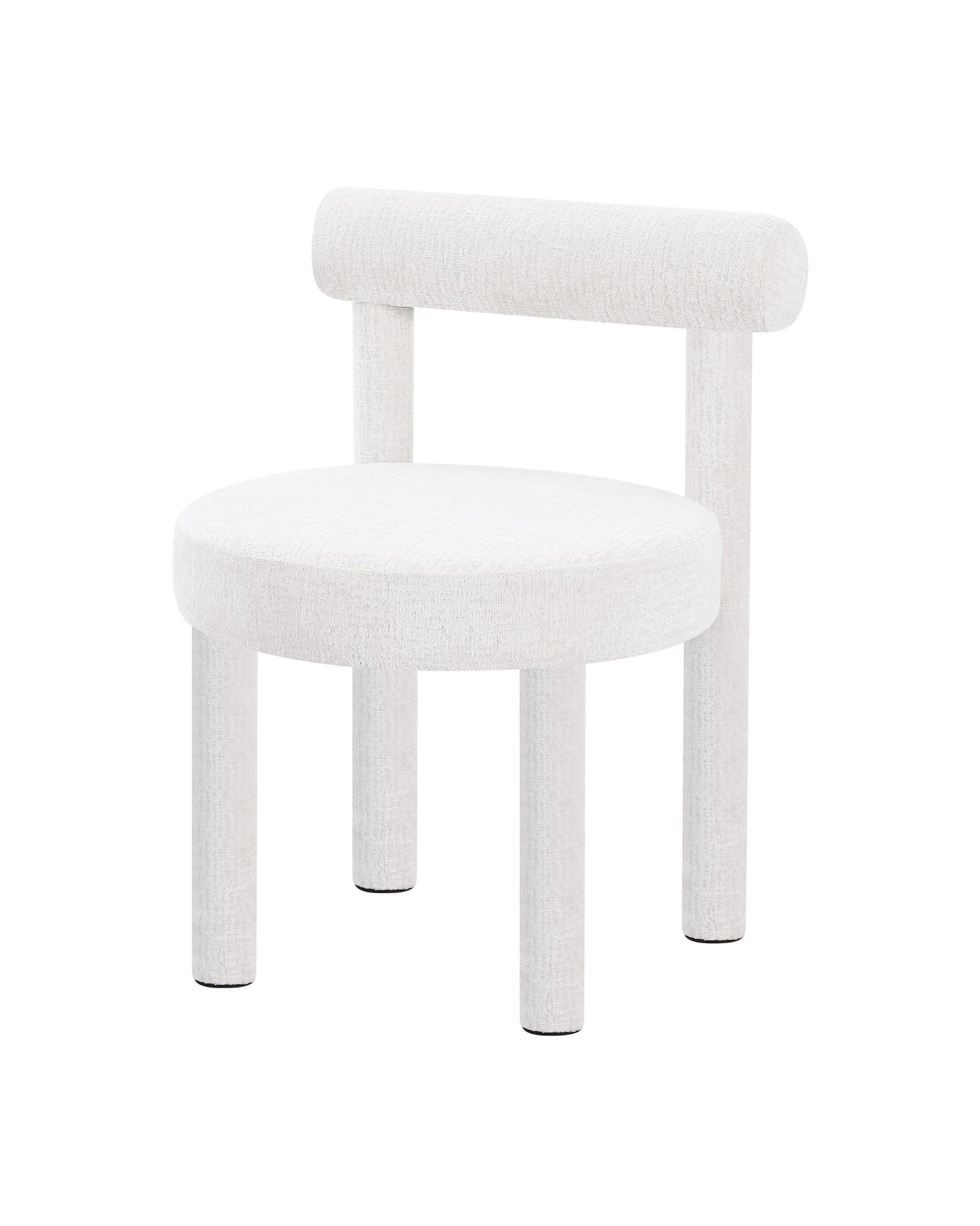 Cloudlet Dining chair natural-linen angle