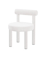 Cloudlet Dining chair natural-linen angle