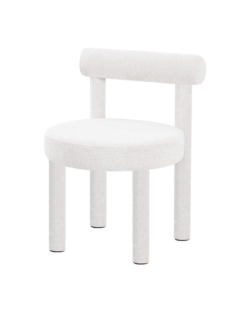 Cloudlet Dining chair natural-linen angle