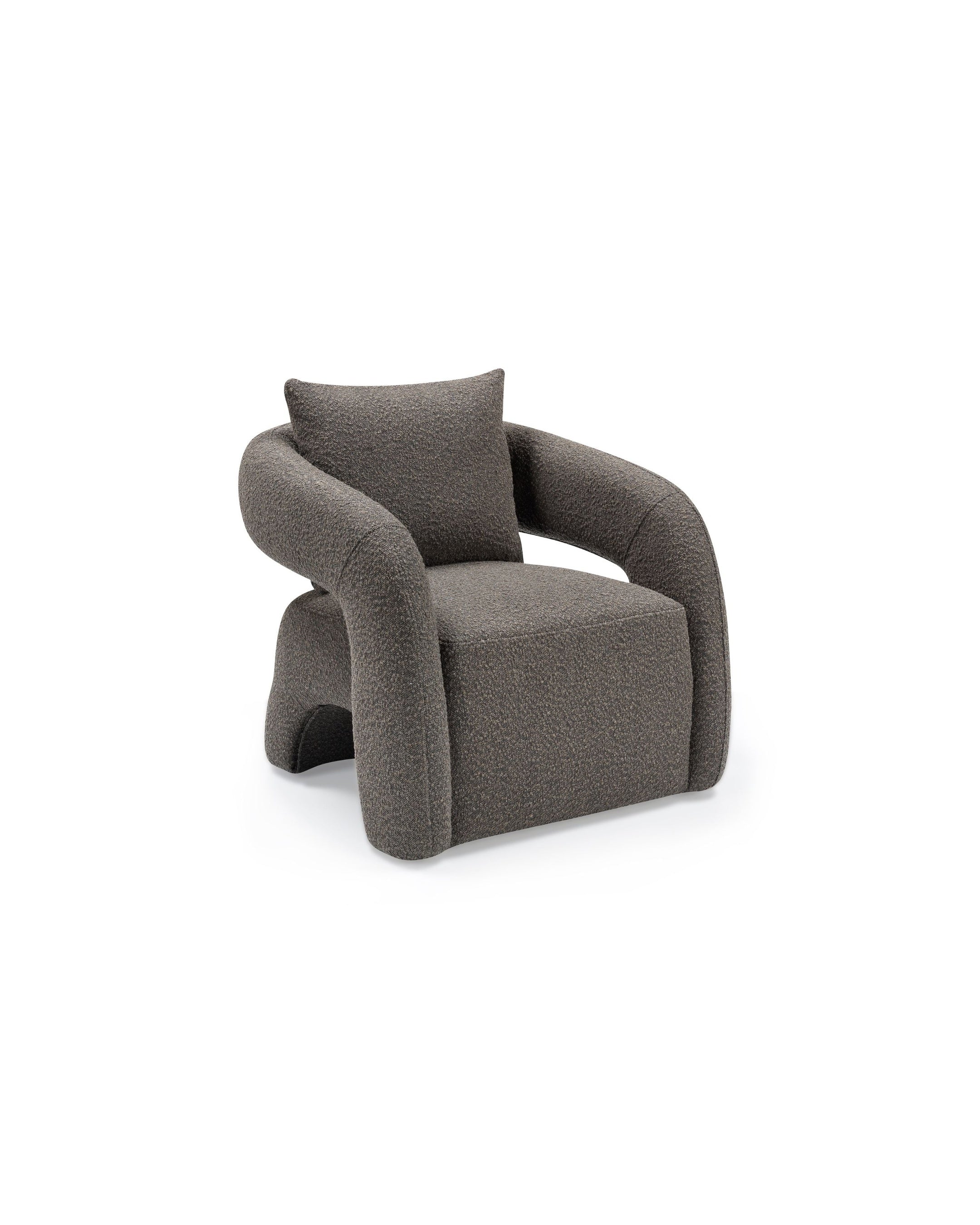 Daisy Armchair brown angle