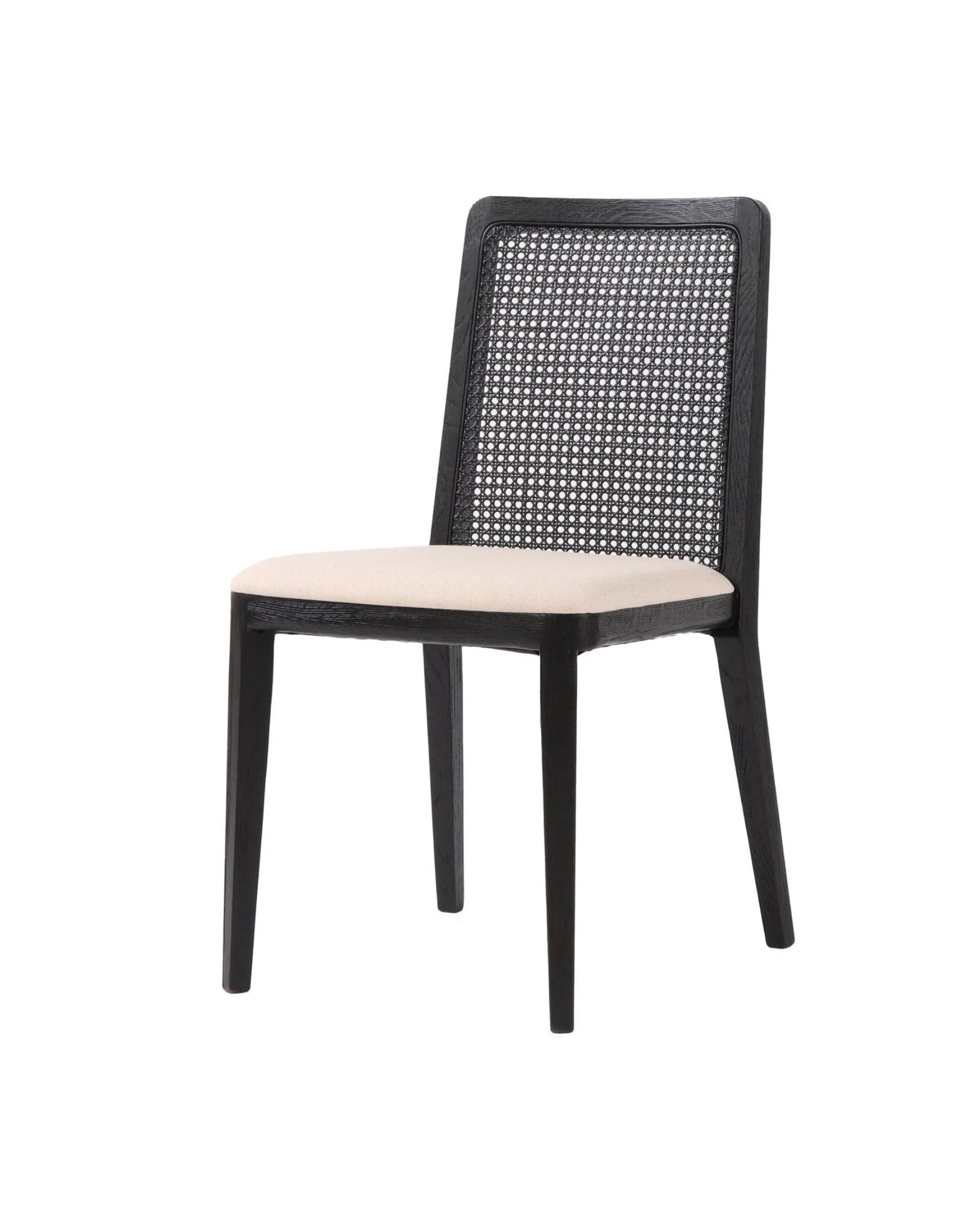 Dario Dining Chair natural angle