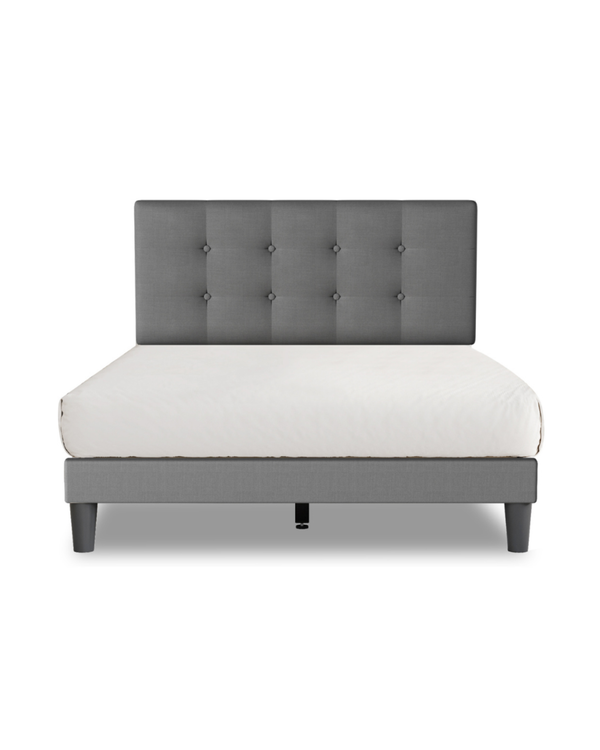 Dora Platform Bed ash side
