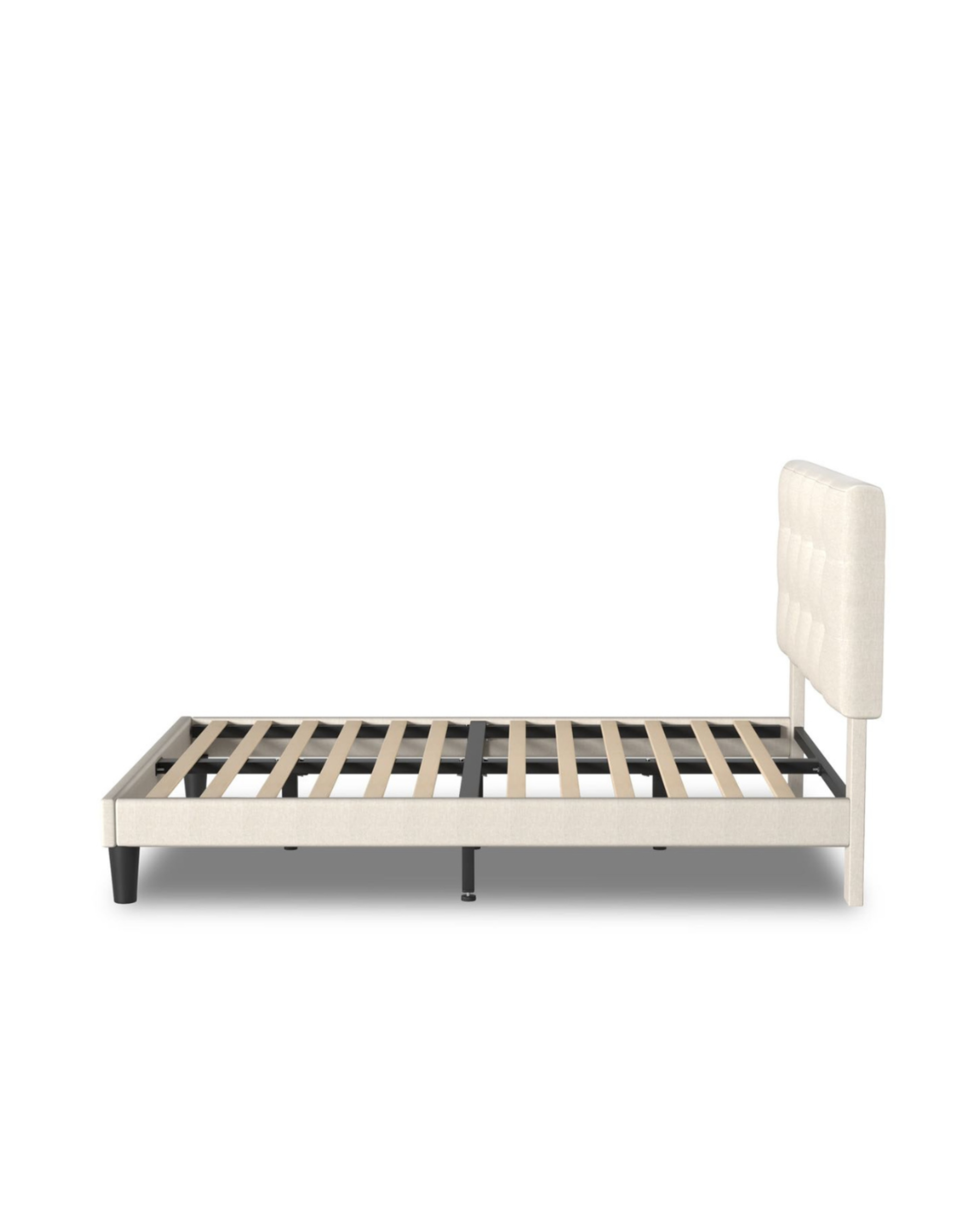 Dora Platform Bed cream 2