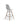 Eiffel White Counter Stool natural back