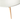Eiffel White Dining Table natural
