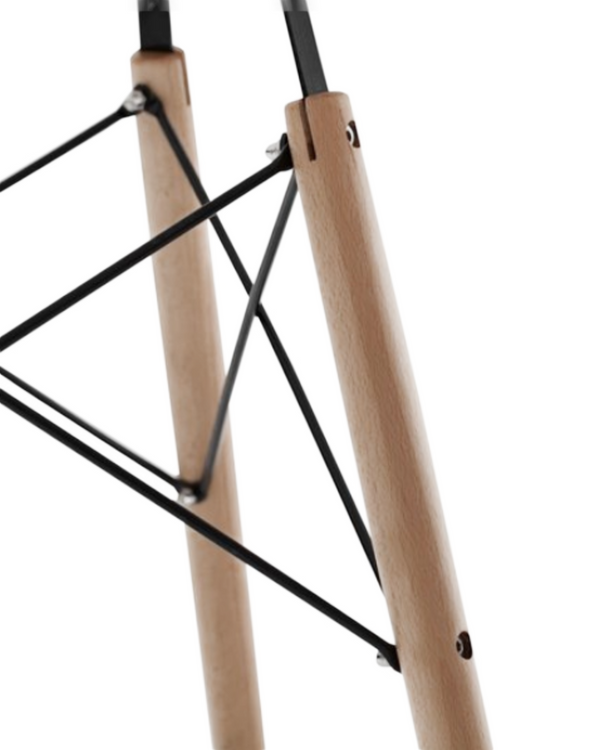 Eiffel White Dining Table natural