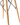 Eiffel White Dining Table natural