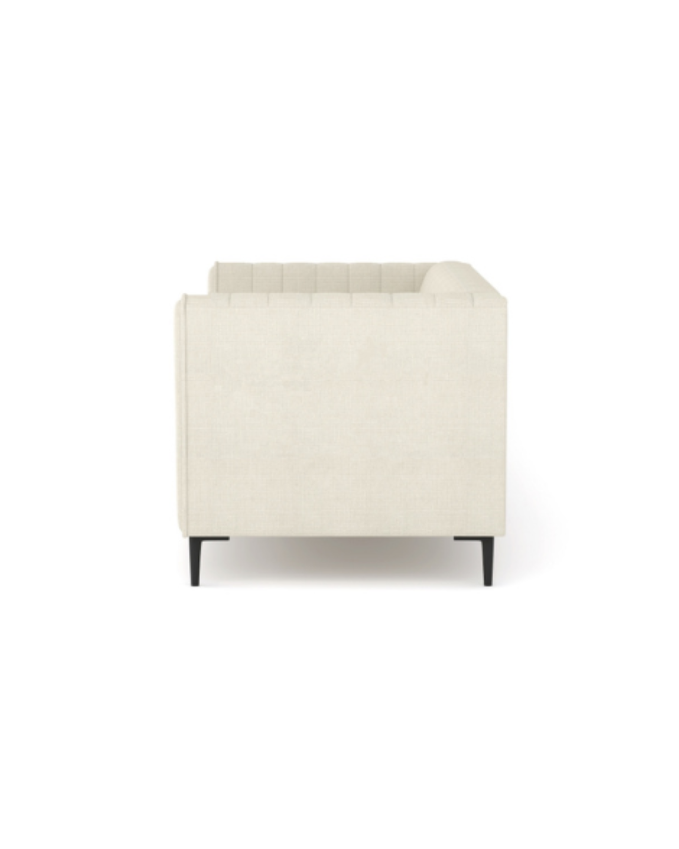 Enigma Loveseat oat-linen side