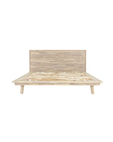 Homestead Bed in Light Driftwood, front view