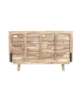 Homestead Bed in Light Driftwood, rear view