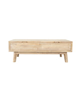 Homestead Coffee Table in Light Driftwood, front view