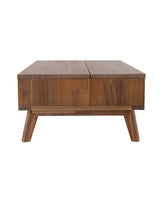 Homestead Coffee Table in Warm Pecan, three-quarter view