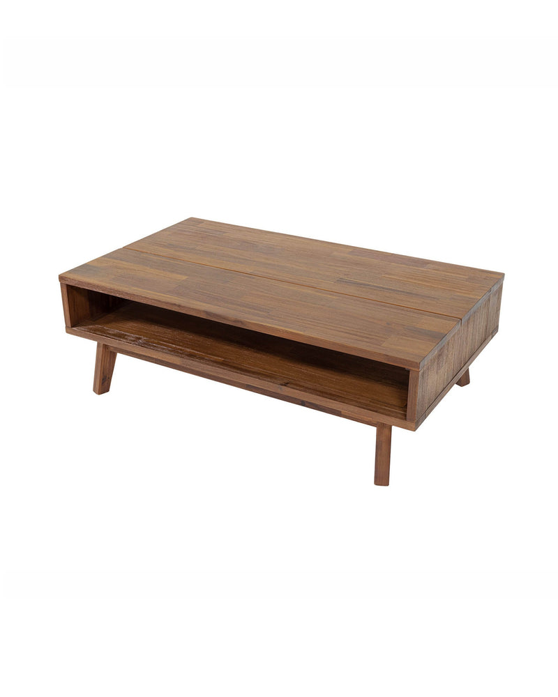 Homestead Coffee Table in Warm Pecan, close-up detail