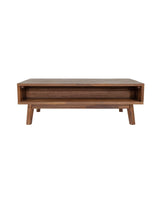 Homestead Coffee Table in Warm Pecan, close-up detail