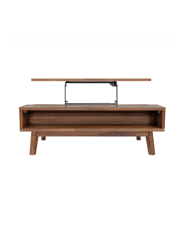 Homestead Coffee Table in Warm Pecan, front view