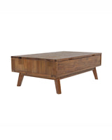 Homestead Coffee Table in Warm Pecan, front view