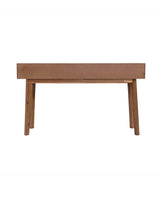Homestead Console in Warm Pecan, rear view