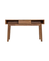 Homestead Console in Warm Pecan, front view