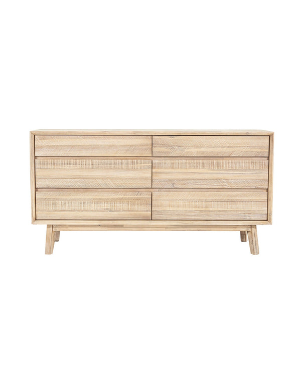 Homestead Dresser in Light Driftwood, front view