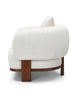 Hugo Chair in Butter Oat, side view