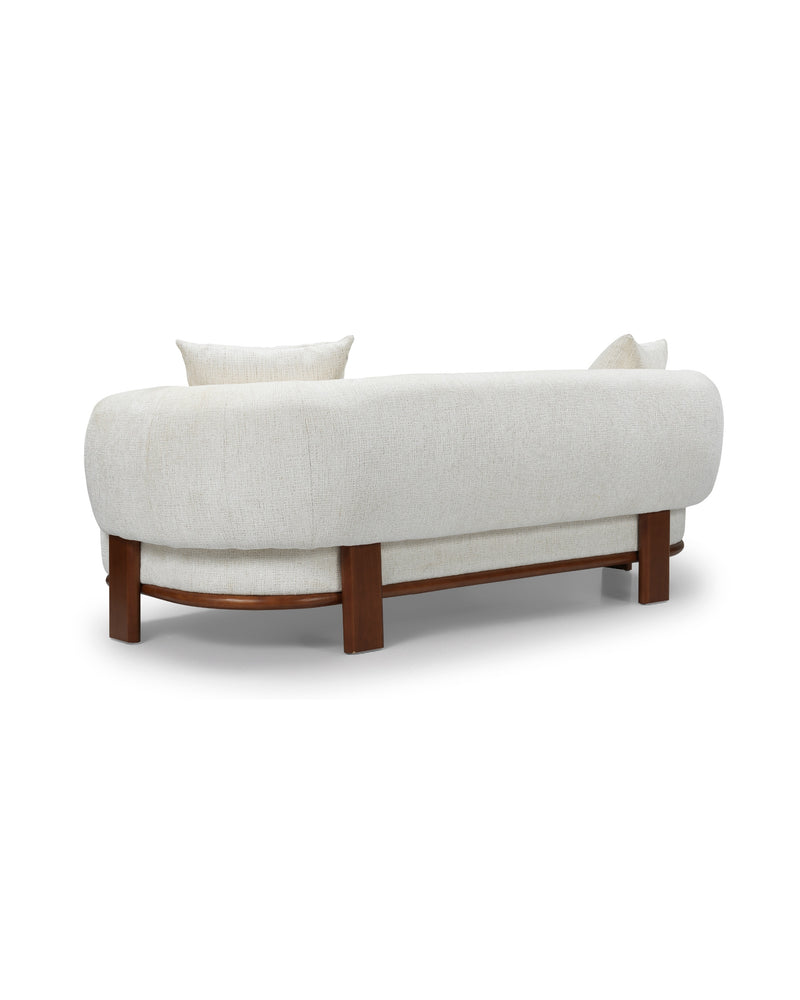 Hugo Sofa in Butter Oat, close-up detail