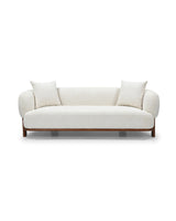 Hugo Sofa in Butter Oat, front view