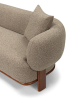 Hugo Sofa in Praline Crème, close-up detail
