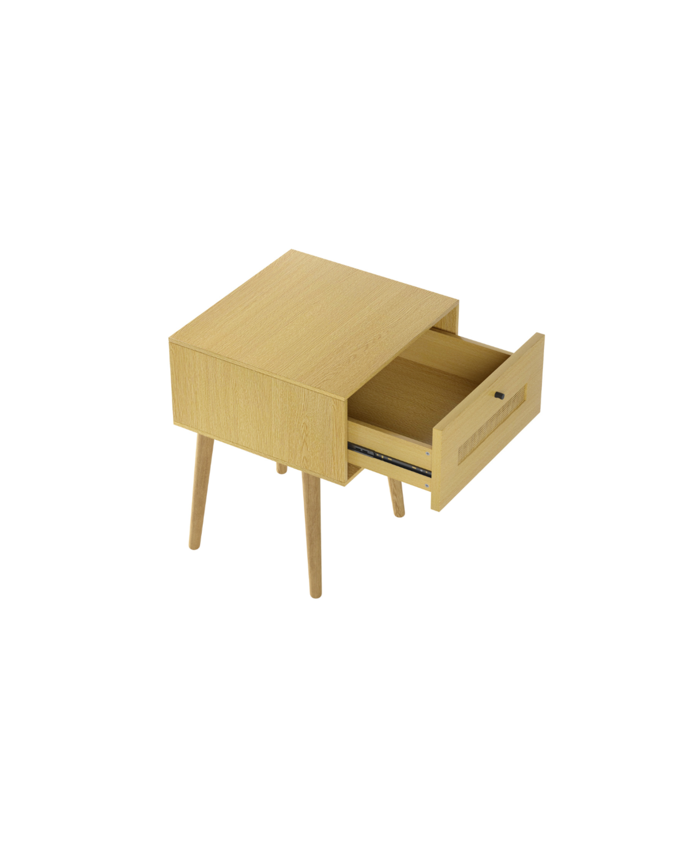 Koda Nightstand natural angle