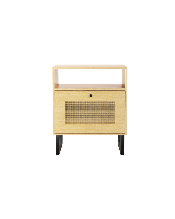 Lyra Nightstand natural front