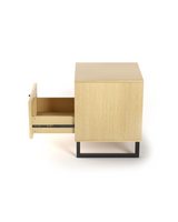 Lyra Nightstand natural side