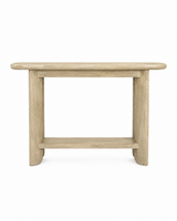 Aykah acacia Mariela Console console table, front view