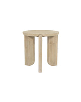 Mariela Side Table natural angle