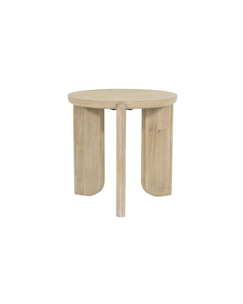 Mariela Side Table natural angle