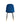Mink Velvet Dining Chair blue