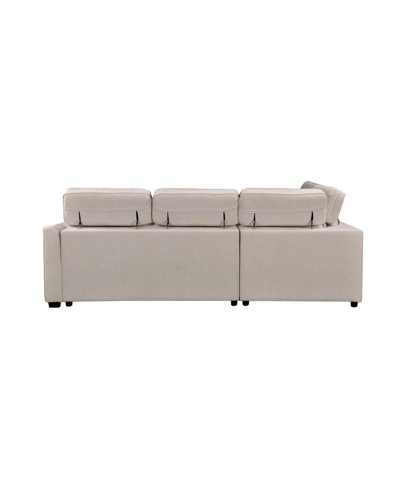 Aykah Ollie Sectional, rear view