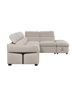 Aykah Ollie Sectional, right facing, side view