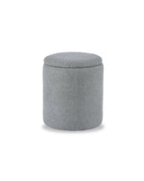 Pouf Ottoman silver-mist front
