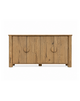 Aykah oak Runa Large Sideboard, front view