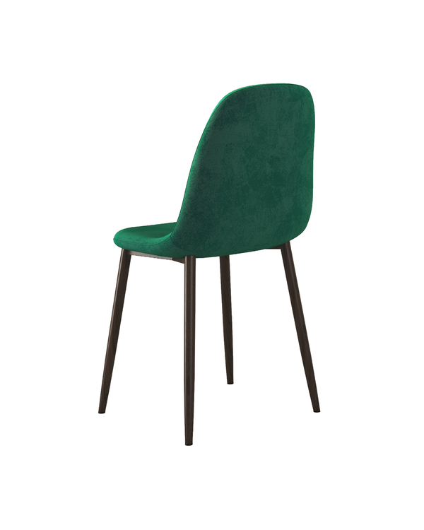 Sera Velvet Chair w/ Oak Legs jade