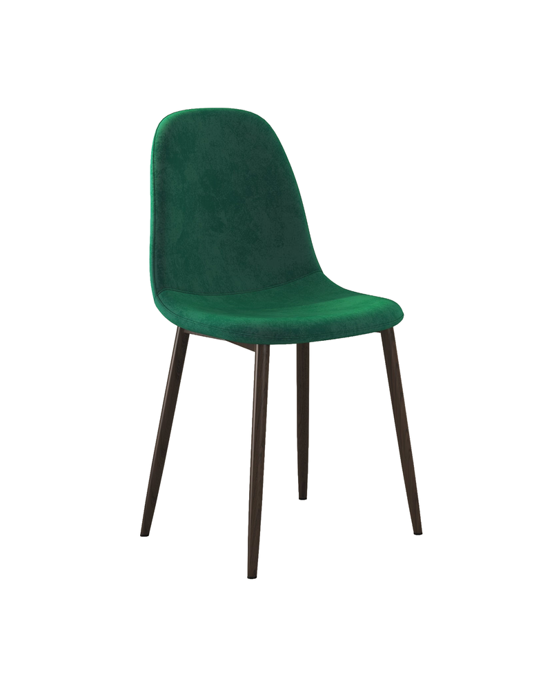 Sera Velvet Chair w/ Oak Legs jade