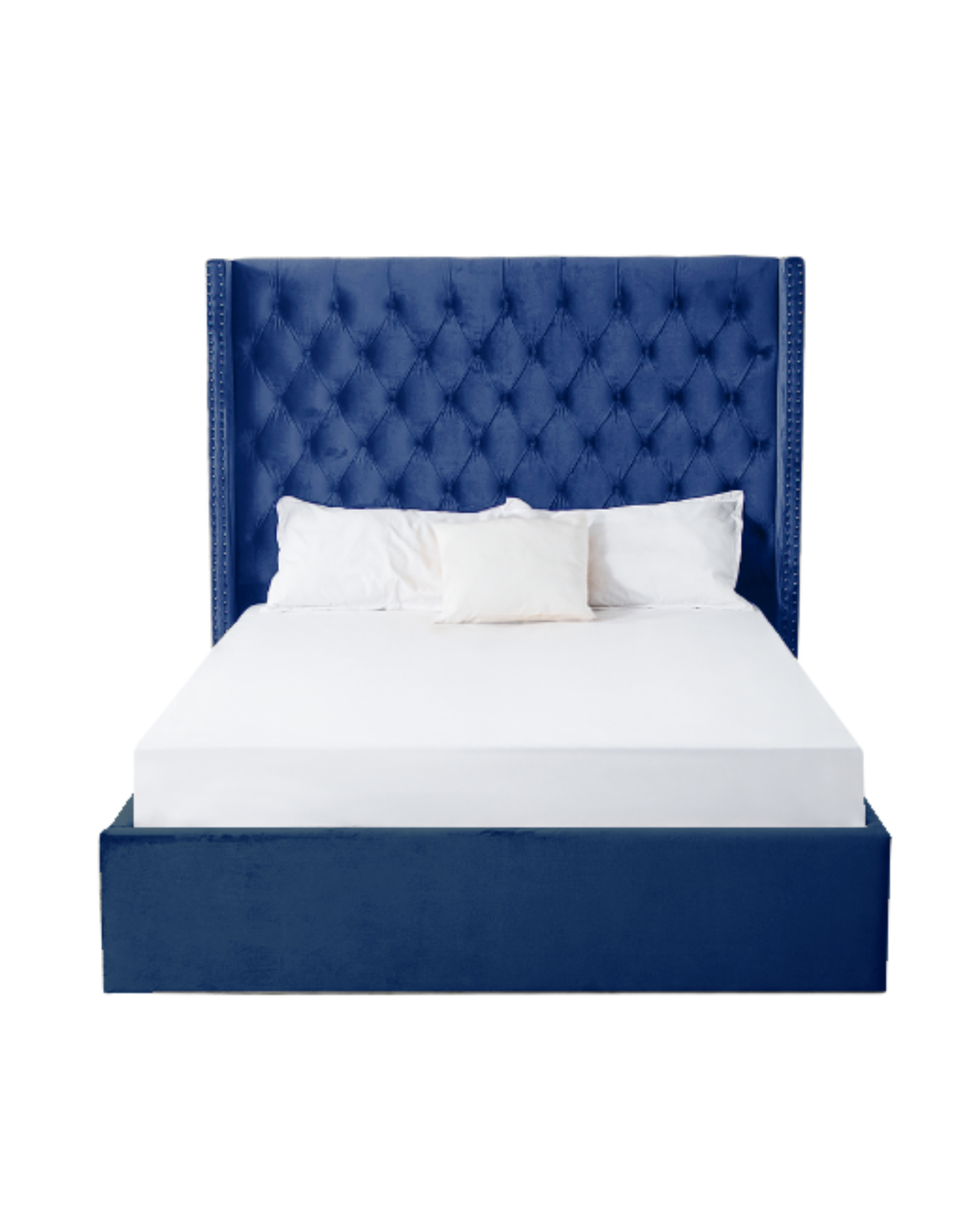 Tracy Lift Up Storage Bed blue front
