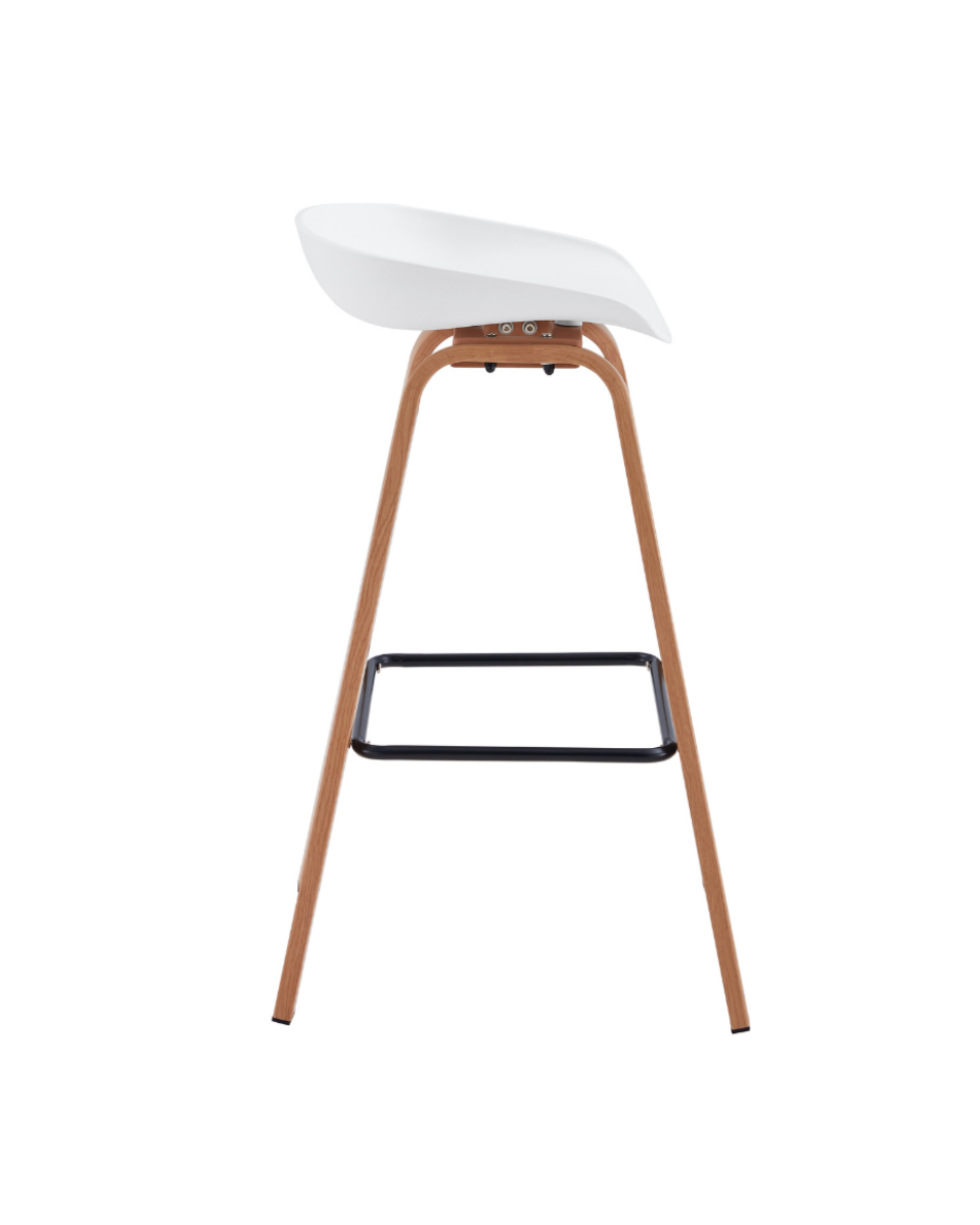 Willow White Counter Stool natural