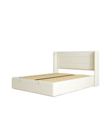 Zir Lift Up Storage Bed vanilla-bean side