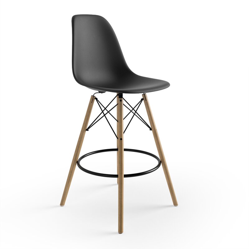 Eiffel Black Counter Stool