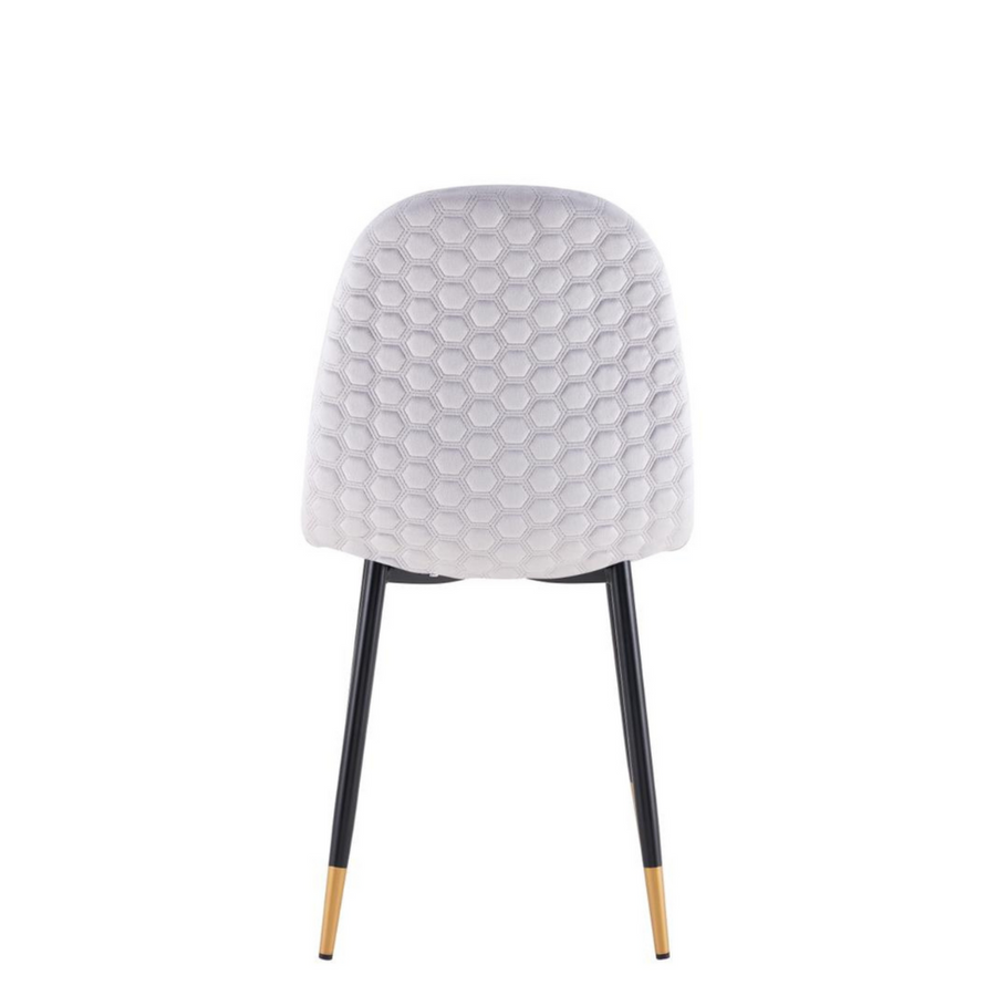 High Quality Mink Grey Velvet Chair Aykah Quality Furniture Online