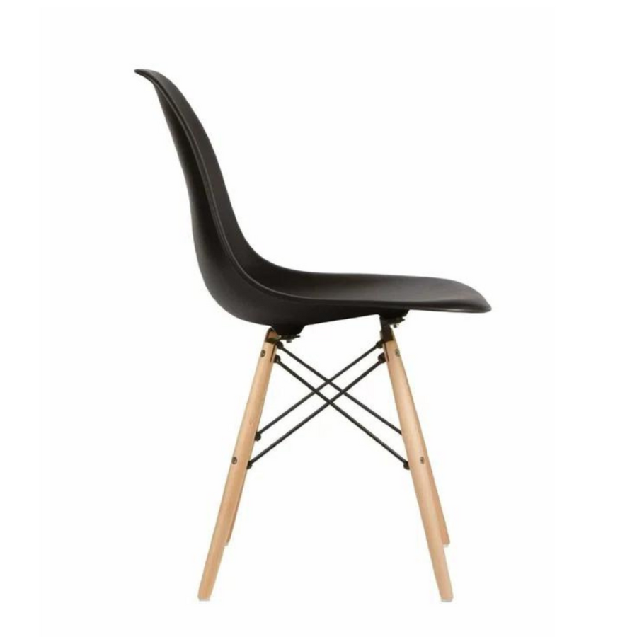 High Quality Eiffel Black Dining Chair Online Aykah Furniture