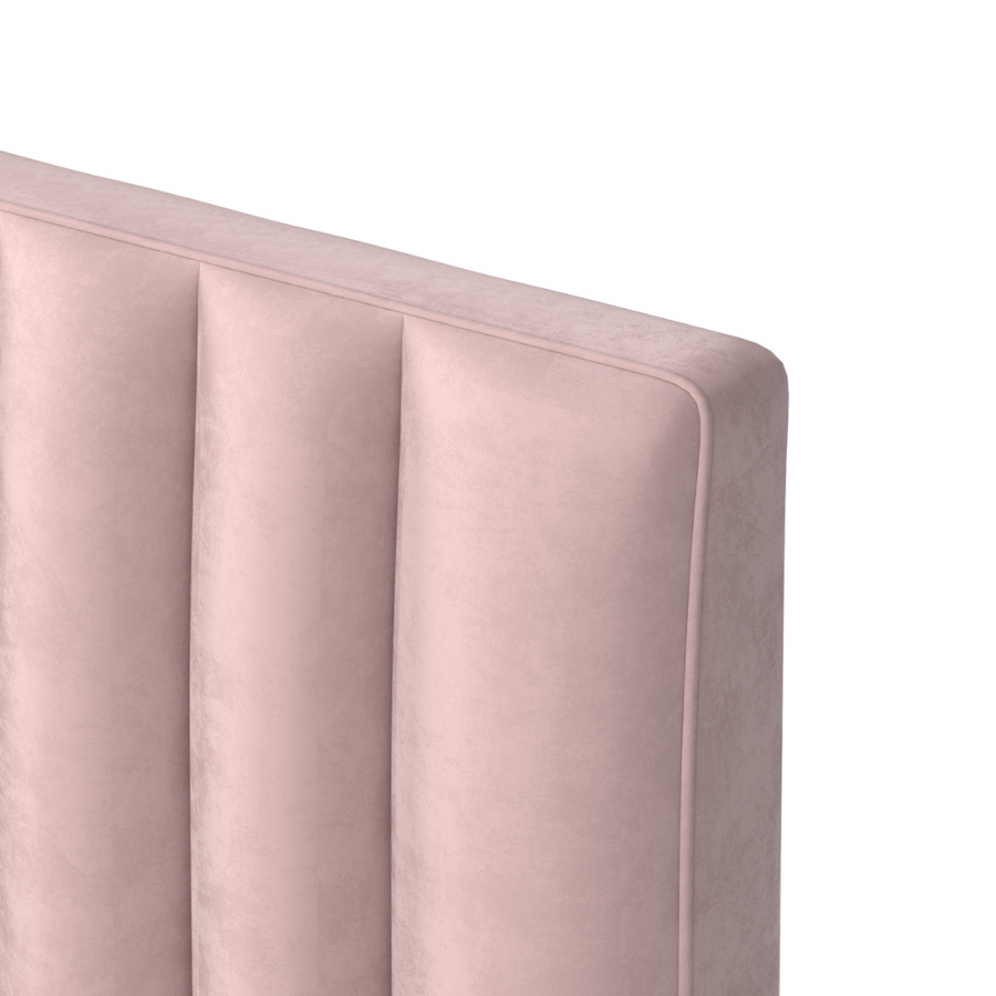 High Quality Ava Pink Platform Bed Frame king Aykah Furniture
