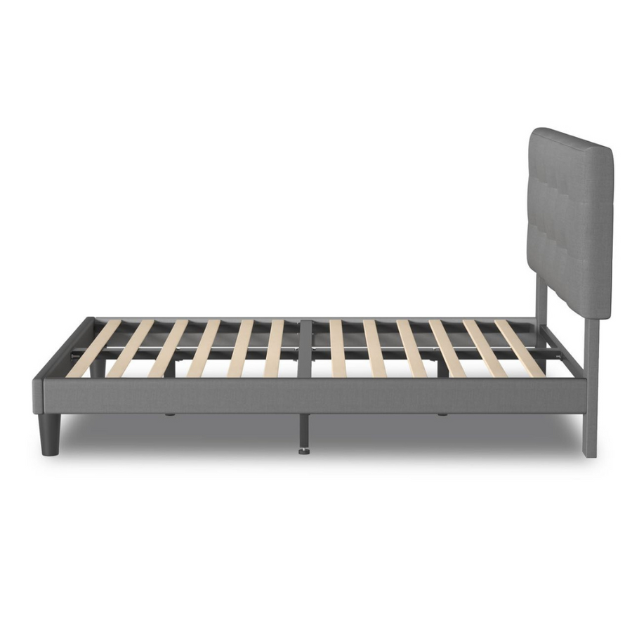 Best Great Quality Dora Ash Platform Bed frame Online Aykah Furniture