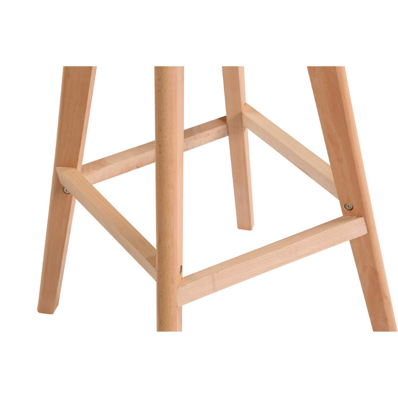 Luke White Counter Stool