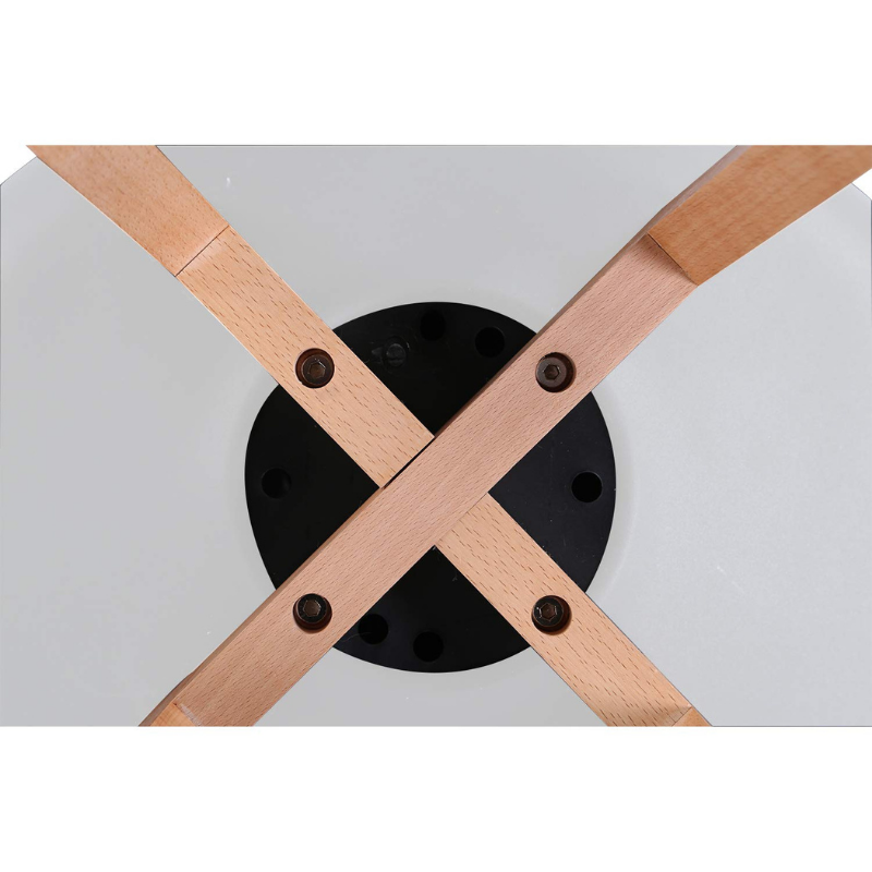 Luke White Counter Stool